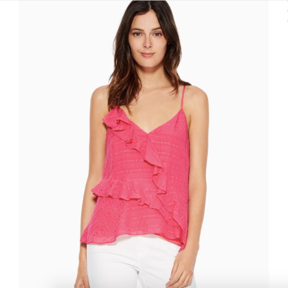 Parker Harper Top Bright Rose Size Small